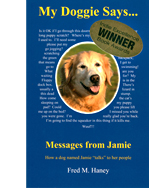 My Doggie Says, How a dog named Jamie talks to her people