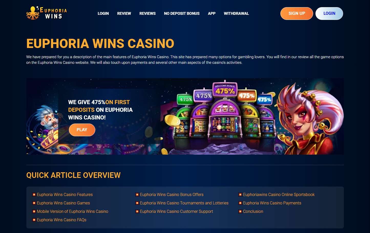 Bigwins.bet Online Casino Perk Codes