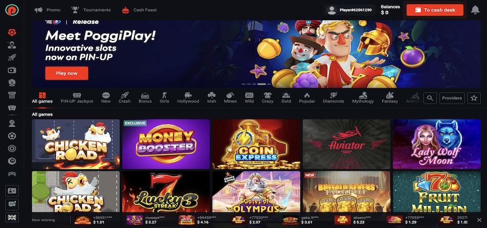 pin up casino game online